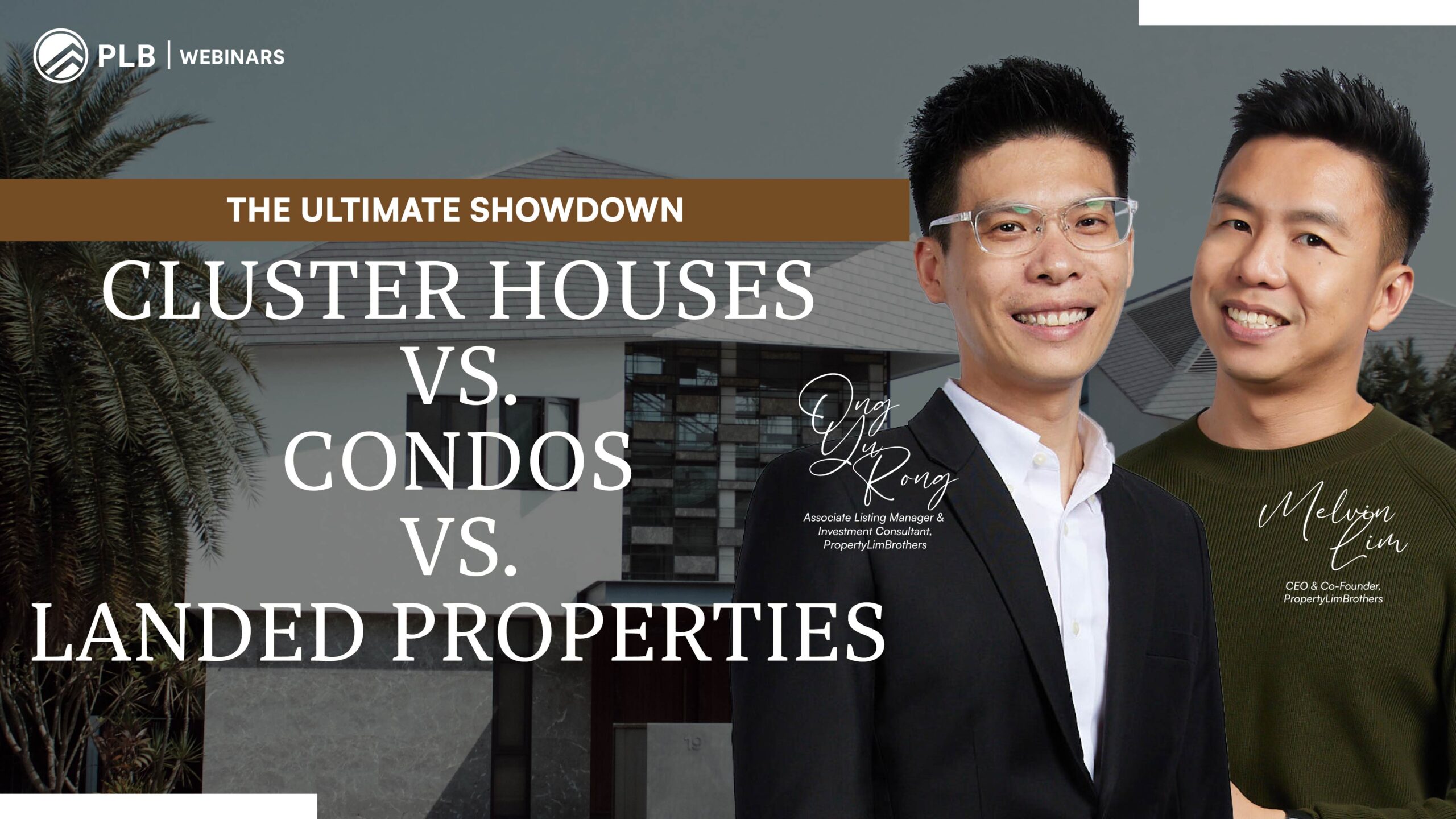 The Ultimate Showdown: Cluster Houses vs. Condos vs. Landed Properties